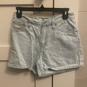 Levi's Light Blue Jean Shorts for Women
